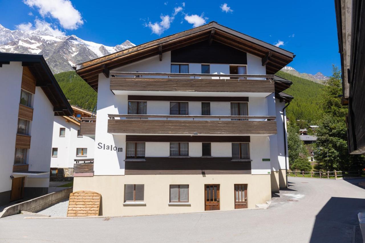 Haus Slalom Lägenhet Saas Fee Exteriör bild