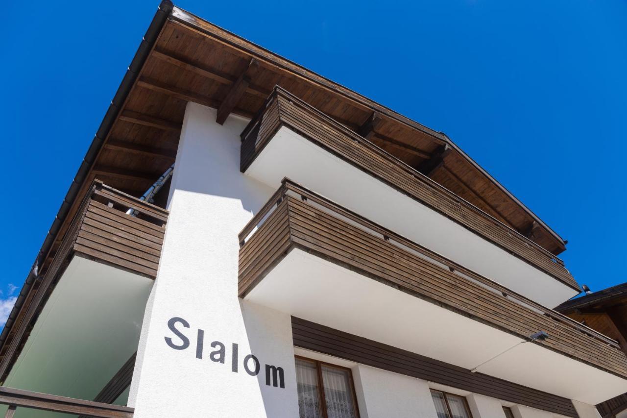 Haus Slalom Lägenhet Saas Fee Exteriör bild