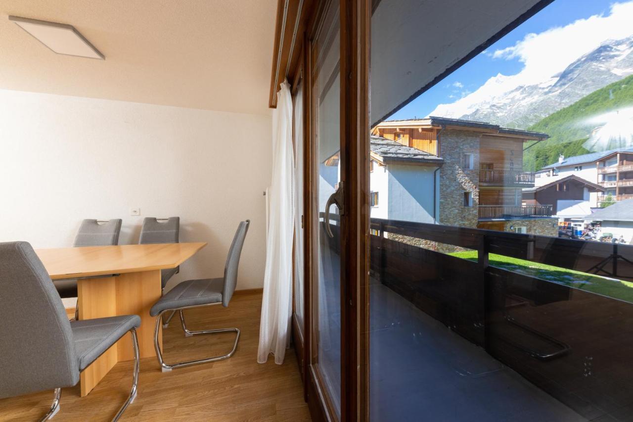 Haus Slalom Lägenhet Saas Fee Exteriör bild