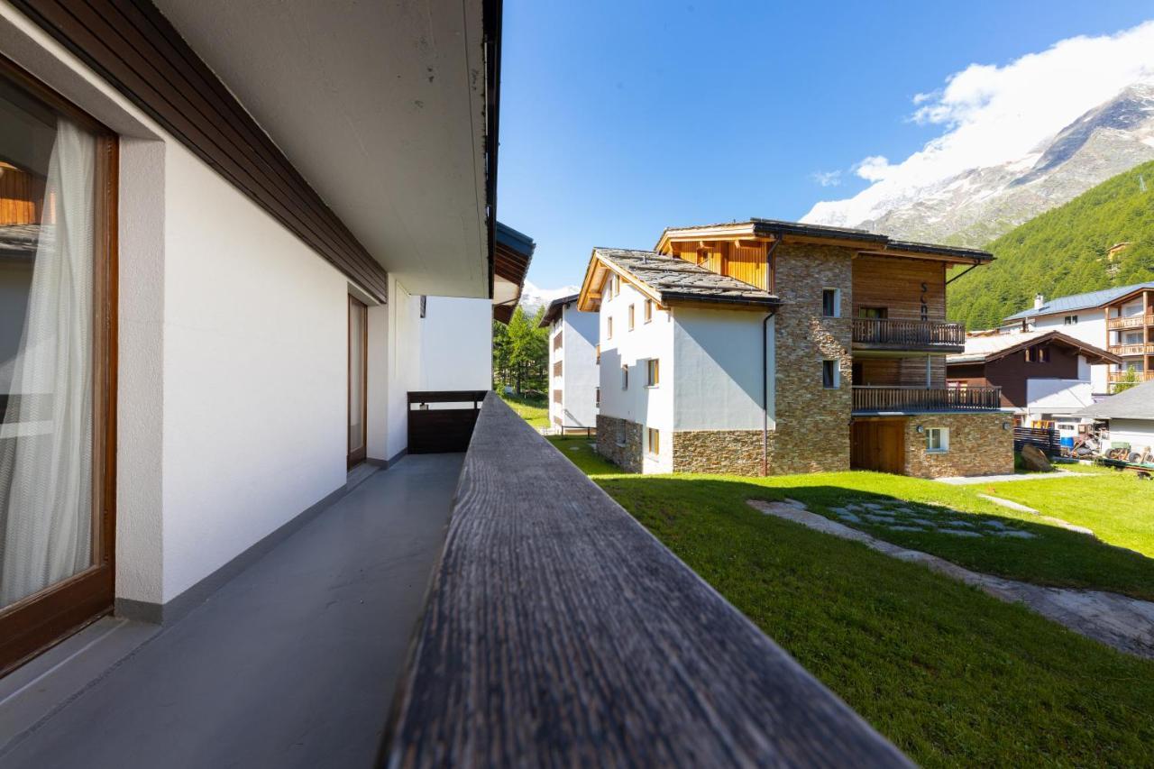 Haus Slalom Lägenhet Saas Fee Exteriör bild