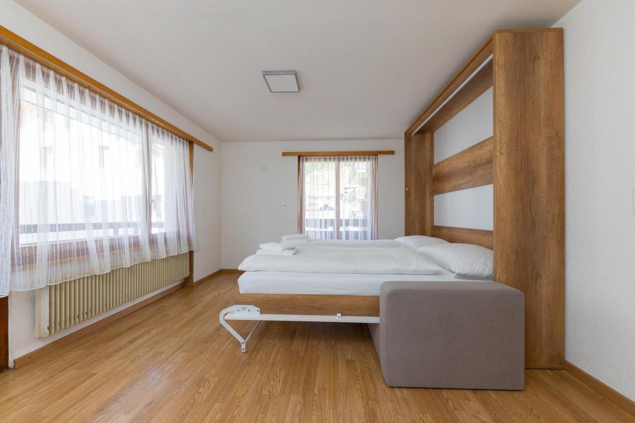 Haus Slalom Lägenhet Saas Fee Exteriör bild