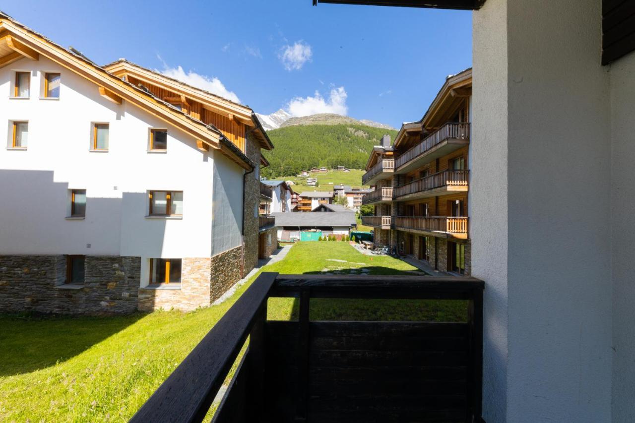 Haus Slalom Lägenhet Saas Fee Exteriör bild