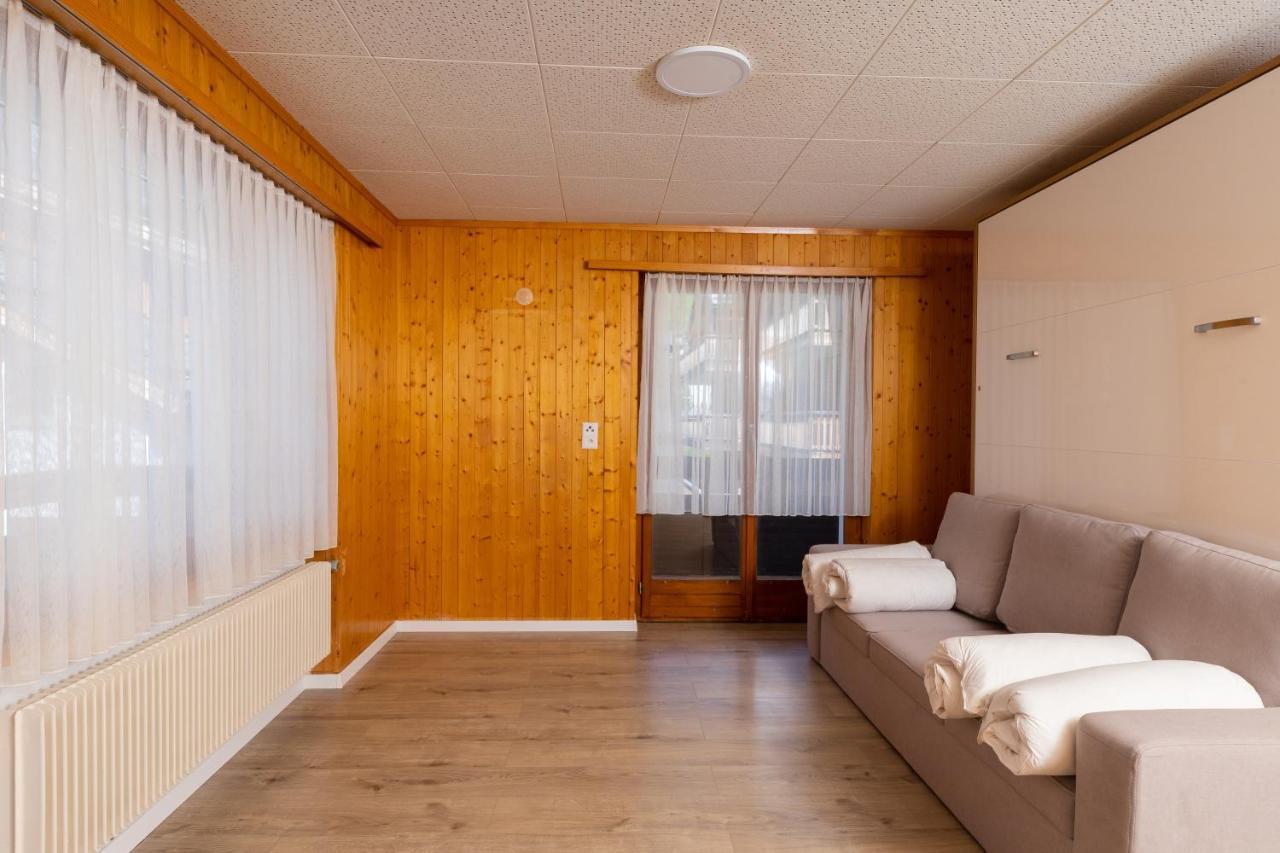 Haus Slalom Lägenhet Saas Fee Exteriör bild