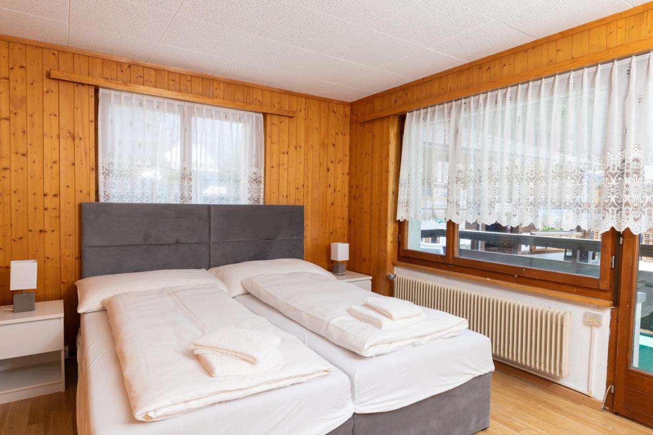 Haus Slalom Lägenhet Saas Fee Exteriör bild
