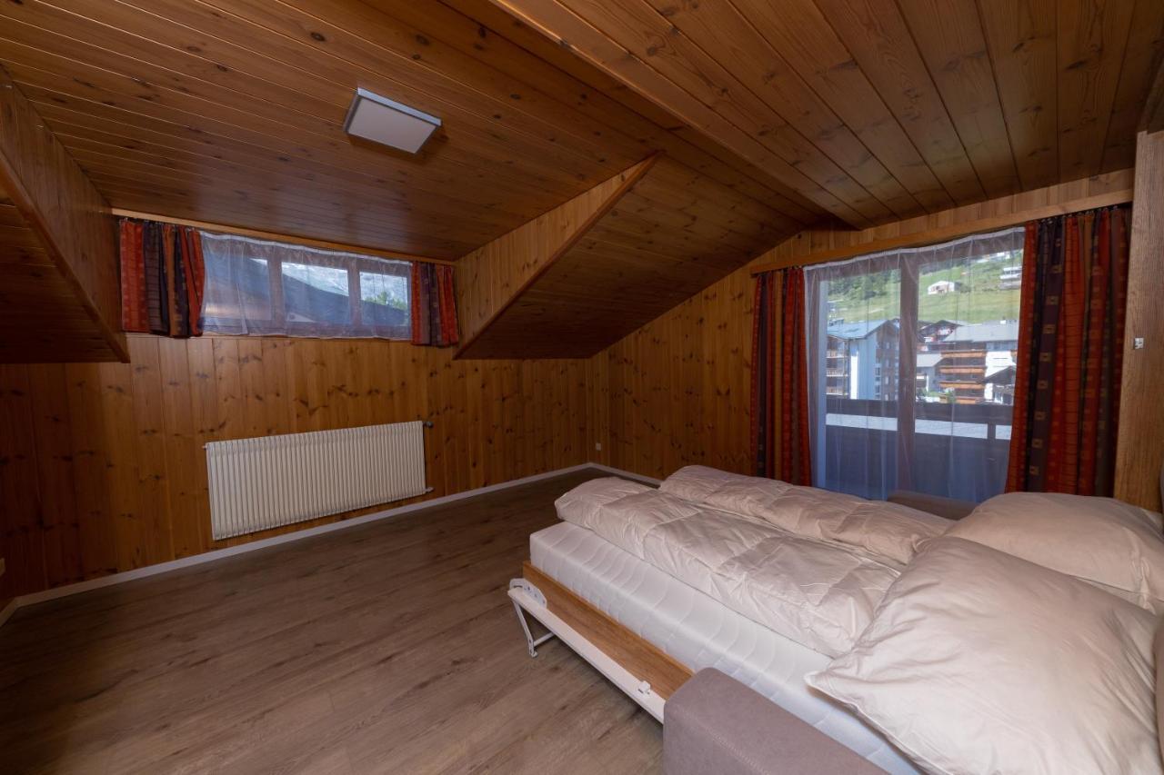 Haus Slalom Lägenhet Saas Fee Exteriör bild
