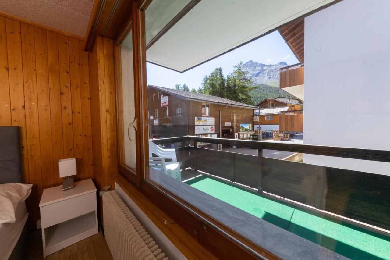 Haus Slalom Lägenhet Saas Fee Exteriör bild
