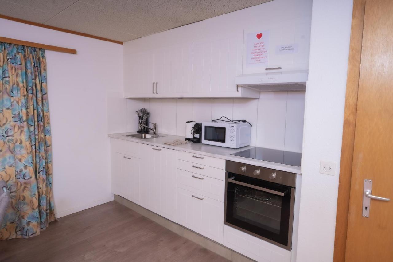 Haus Slalom Lägenhet Saas Fee Exteriör bild