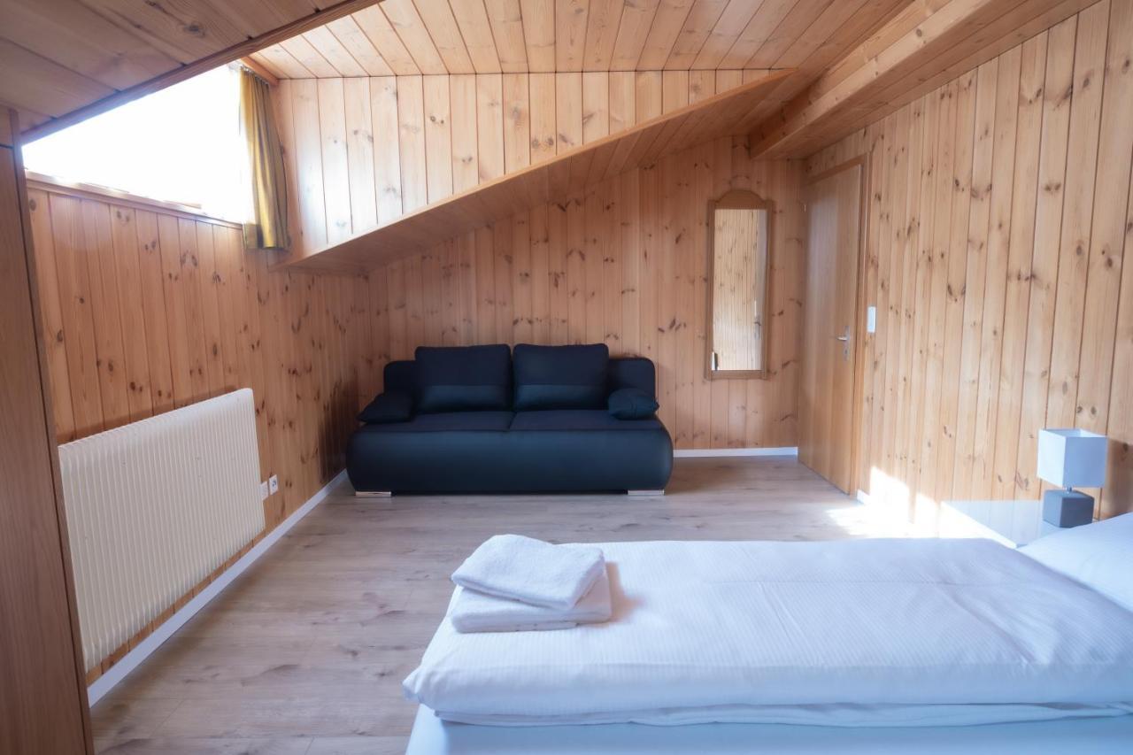 Haus Slalom Lägenhet Saas Fee Exteriör bild