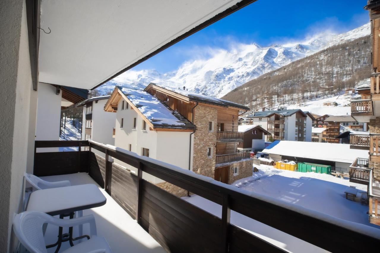 Haus Slalom Lägenhet Saas Fee Exteriör bild