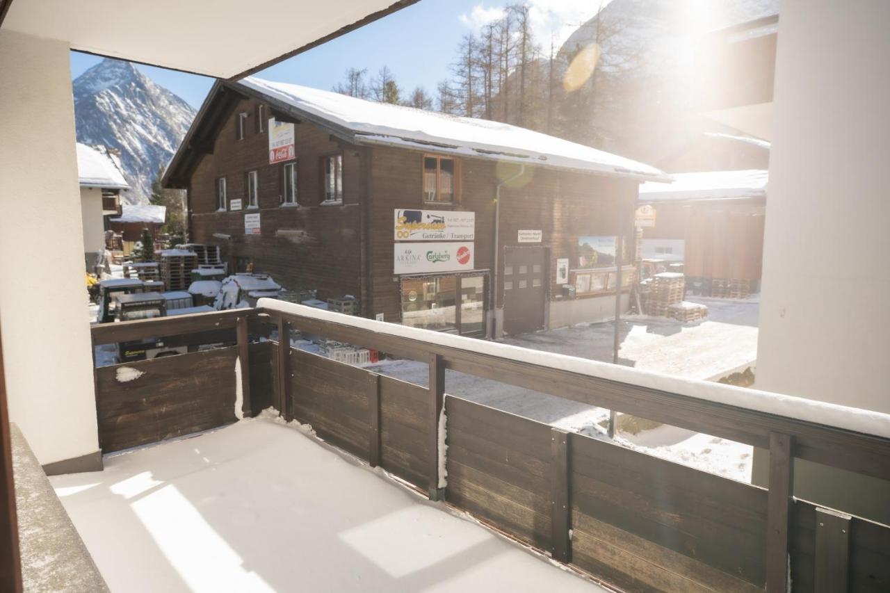 Haus Slalom Lägenhet Saas Fee Exteriör bild