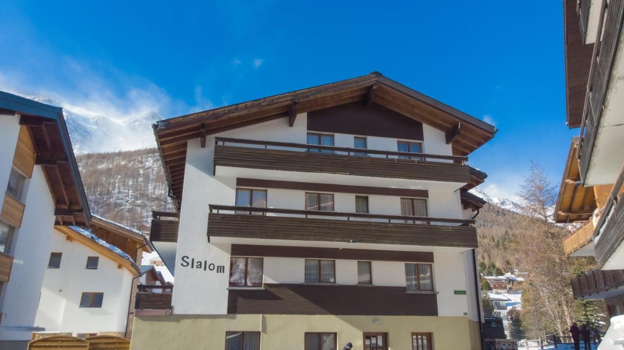 Haus Slalom Lägenhet Saas Fee Exteriör bild